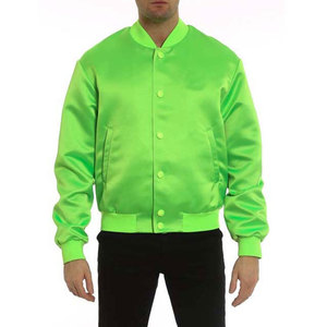 Servicio OEM, Chaqueta de Satén para Hombre, Ropa de Invierno, Nueva Llegada, MOQ Bajo, Chaqueta de Satén para Hombre con Logotipo Personalizado - Product Image 1