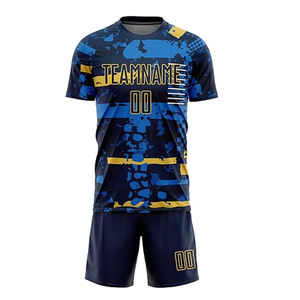 Meilleur design de vêtements de football uniformes adultes coupe automatisée chemises et hauts vêtements de football maillot de football maillot de football - Product Image 2