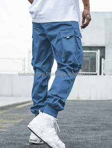 Pantalon Cargo pour Hommes de Haute Qualité Nouveau Design Toile Tissu Respirant Style Baggy pour Adultes Décontracté - Product Image 5