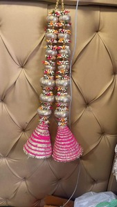 Chaîne/guirlande colorée pour les faveurs de fête murales festives pour les décorations de Diwali de la Saint-Valentin du Ramadan Holi - Product Image 2