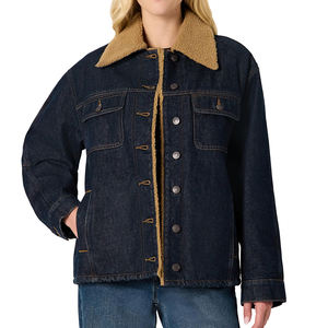 Latest Design Denim Jacket For Women's <b>Clothes</b> Stylish And Comfortable Fit Breathable Soft Touch Fabric Denim Jacket - Product Image 1