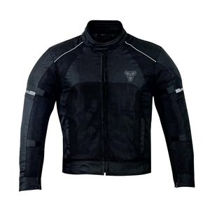 Veste de moto pour hommes, coupe-vent, respirante, doublure avant amovible pour la moto. - Product Image 1