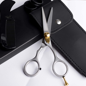 กรรไกรตัดผ้าซาตินเกรดสำหรับช่างตัดผมพร้อมสกรูปรับได้และที่วางนิ้วที่สบาย - Product Image 6