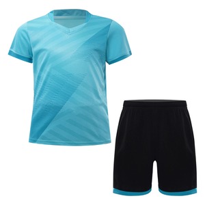 ชุดกีฬาสำหรับฝึกซ้อมฟุตบอลเด็กผู้ชายเสื้อผู้รักษาประตูเสื้อแขนสั้นเสื้อยืดชุดฟุตบอล - Product Image 6