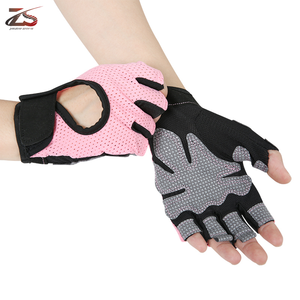 Guantes de cuero de verano para hombre de Pakistán Guantes de carreras de medio dedo Piel de cabra transpirable - Product Image 5