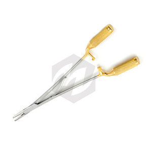 Neo Grip liberación rápida cromosoma quirúrgico Halsey soporte de aguja mandíbula suave puntas de carburo de tungsteno instrumentos médicos dentales - Product Image 4