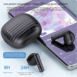 Auriculares deportivos TWS con gancho, cascos inalámbricos por Bluetooth V5.2, superventas, <span class=keywords><strong>2022</strong></span> - Product Image 5