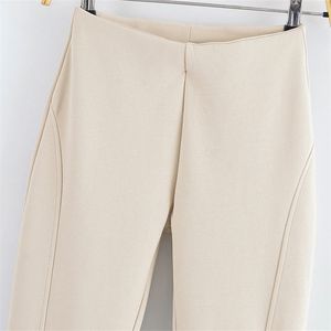 Vente en gros dernier pantalon évasé haute couture pour femmes pantalon doux pour tenue décontractée pantalon lavable en machine pour femmes pas cher - Product Image 3