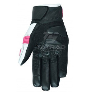 ถุงมือมอเตอร์ไซค์ หนังน้ำหนักเบาระบายอากาศได้ดี ปิดด้วยตะขอและห่วงแบบเต็มนิ้ว คุณภาพสูงสำหรับการแข่งรถมอเตอร์ไซค์ กีฬากลางแจ้ง - Product Image 4