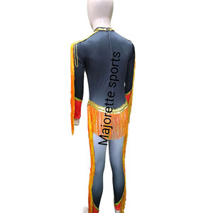 Tenues de danse pour femmes, vêtements de style rythmique, respirants, confortables, extensibles, pour la scène, la pratique, style décontracté et tendance - Product Image 3