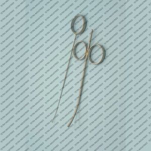 Jeringa de injerto óseo de grado, Punta curvada, 4,5mm, autoclavable, acero inoxidable, Manual, instrumento quirúrgico Dental CE - Product Image 6