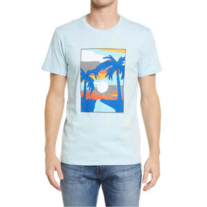 100% Premium Cotton 220gsm Camiseta Lisa para hombre con estampado de logotipo personalizado Hecho en Pakistán Tejido con diseño sólido - Product Image 2