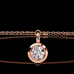 Bracelet Classique en Argent Sterling 925 Plaqué Or avec Moissanite et Diamant Sertis en Bezel pour Mariages, Fêtes et Cadeaux - Product Image 4