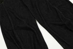 Pantalones vaqueros de mezclilla para hombre de fabricante personalizado Vintage de alta calidad, italiano, crudo, pierna ancha, orillo japonés 2025 - Product Image 6