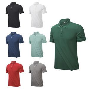 Men's Polo Shirt Knitted <b>Fabric</b> Hand Made High Quality Polo Shirt With Custom Printed Shirt Top Comfortable Cotton T-Shirts - Product Image 1