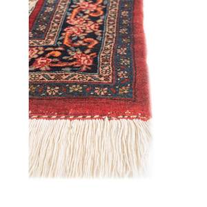 Aalam Hand Knotted <b>Wool</b> Rugs <b>Red</b> Orange Floral Abstract Pattern for Home Entryway Hallway 9x12 Rectangle Size for Teens-Pae-5551 - Product Image 4