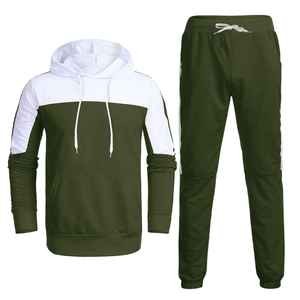2025 Wholesale Sweat Jogger Suits Two Piece Slim Fit Winter Men Streetwear Sweat suit Men Pullover Hoodies Tracksuits - Product Image 1