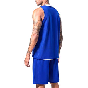 Pantalones Cortos de Baloncesto Reversibles Unisex, Uniformes Deportivos Personalizados de Doble Cara, Antibacterianos, 100% Poliéster, Personalizados para Equipos Deportivos - Product Image 3