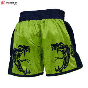 เทรนด์ใหม่กางเกงขาสั้นชกมวยกางเกงขาสั้นสำหรับฝึกมวยไทยกางเกง MMA แบบเปื้อนสำหรับเด็กมวยไทยกางเกงขาสั้นแบบไทย - Product Image 3