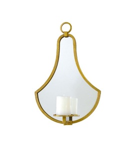 Portavelas para colgar en la pared de vidrio y Metal de la mejor calidad, portavelas colgante de tamaño y forma personalizados de Home Arts - Product Image 1