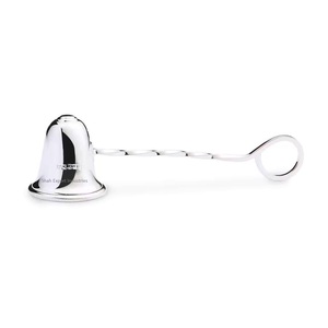 Meilleure vente d'extinction de bougie en métal avec long manche plaqué argent pour éteindre la mèche de bougie en toute sécurité - Product Image 5