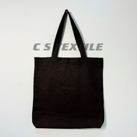 Sac de courses pliable rectangulaire en coton biologique tissé 100 %, design pratique et fonctionnel, modèle de marque personnalisé