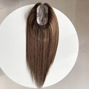 Topper de Cabello Humano Europeo Ruso 3x5.5, 100% Natural con Clip, Fácil de Usar para Mujeres con Pérdida de Cabello, Stock al por Mayor - Product Image 2