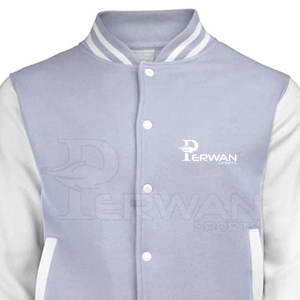 Vestes pour hommes Nouvelle arrivée Respirant Coton Polyester Letterman Style Hiver Col Montant Street Style en vente - Product Image 3