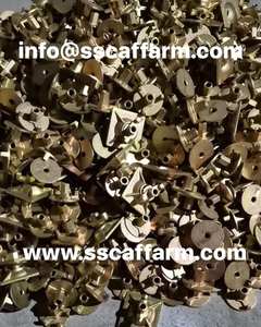 Tuerca de anclaje de encofrado de dos alas galvanizada de 0,44 kg de diseño moderno para aplicaciones de andamios - Product Image 3