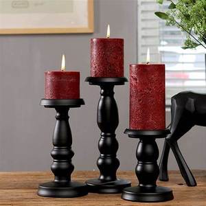 Bougeoir d'intérieur Design créatif, décoration Festive pour la maison et la fête, bâton de bougie, finition polie, support en T - Product Image 6