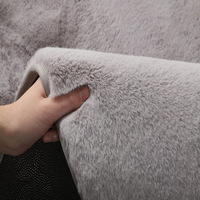 Luxus flauschiger Kunst pelz Teppich Super weicher Plüsch teppich für Wohnzimmer Dickes Rechteck Muster für den Heimgebrauch
