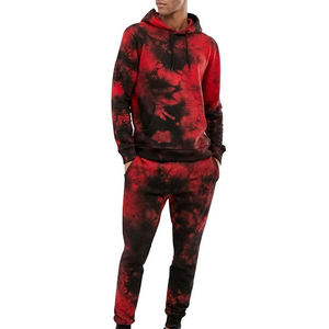 Ensemble de survêtements d'entraînement unisexe simple OEM de grande taille en usine survêtements à capuche à sublimation - Product Image 1