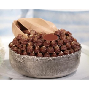 Bol de service à chocolat en argenterie Bol de service doux avec poignée Bol à chocolat Cadeau parfait pour tous les événements et les anniversaires - Product Image 4