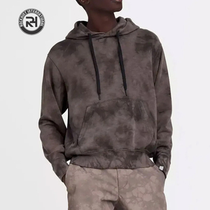 Mode Vintage gros hiver acide lavage polaire 100% coton personnalisé surdimensionné Streetwear à capuche pour hommes femmes en vrac - Product Image 2
