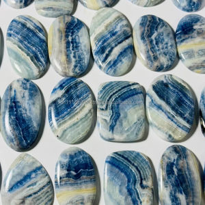 OEM personalizado azul Rodocrosita cabujón natural pulido piedra preciosa suelta con forma personalizada para usos multiusos - Product Image 4