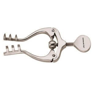 Retractor profesional Jansen Wagner, instrumento quirúrgico de acero inoxidable, Manual tornillo de ajuste, tejido blando Apto Enterprises - Product Image 5