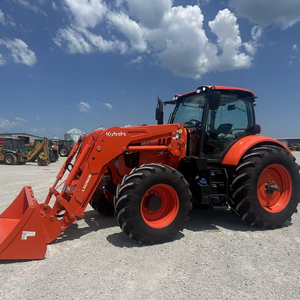 2023 pour Kubota M7-154 Deluxe 4WD tracteur à roues 100HP moteur Diesel nouvel état Mini tracteur pompe boîte de vitesses roulement pour l'utilisation - Product Image 1