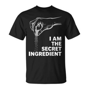 T-shirt da cuoco da cucina per uomo con design 'Im the Secret Ingredient' - Product Image 1