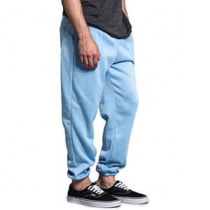 Mens 100% Cotton Mid Waist <b>Drawstring</b> Jogger Pants with Pocket Chenille Embroidery logo Cotton Polyester Loose Fit <b>Trousers</b> - Product Image 4