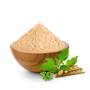 Alta calidad 10% a granel Ashwagandha Withanolides extracto cultivado salvaje grado alimenticio polvo de raíz de hierbas solvente UV probado - Product Image 2