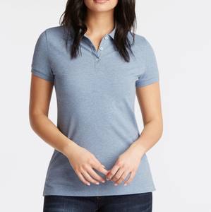 Chemises décontractées amples et confortables pour femmes, en polyester/coton, à manches courtes et col rond, personnalisables avec logo, vente en gros - Product Image 4
