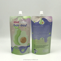 Sac à eau personnalisé de 100ml 125ml 300ml 500ml Sac à bec liquide Sac d'emballage Pochette à bec verseur pour jus de boisson gazeuse debout