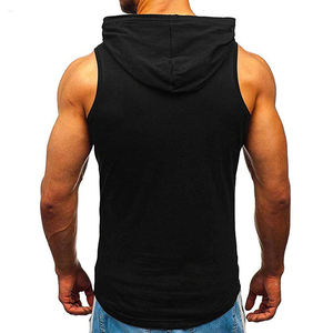 Sudadera sin Mangas de Último Diseño para Gimnasio, Ropa Deportiva, Sudadera sin Mangas de Algodón - Product Image 2