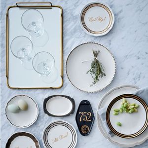 Decorative <b>Mirror</b> Tray Usage Home Hotel Restaurant Party Wedding Made in India Wholesale Bulk Quantity High Quality Vintage 2022 - Product Image 5