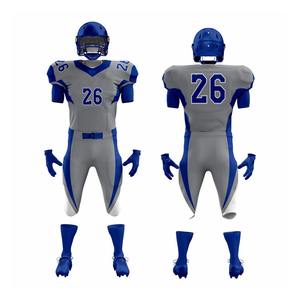 Vêtements de sport confortables avec design imprimé quantité minimale de commande bas logo personnalisé uniforme de football américain entretenu par OEM - Product Image 1