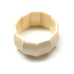 กำไลข้อมือเขาควายสำหรับผู้หญิงและเด็กผู้หญิงเครื่องประดับแฟชั่นในรูปทรงกลมสำหรับดีไซน์ชิ้นพร้อมขาย - Product Image 3