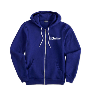 เสื้อฮู้ดผู้ชายสีทึบมีซิปแฟชั่นใหม่ไซส์ใหญ่ - Product Image 5