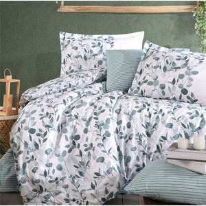 Ensemble housse de couette double Clasy Ranforce Putto V1 Menthe-Literie de luxe - Product Image 2