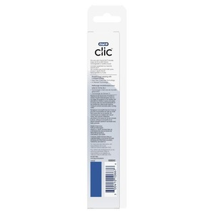 Oral-B Clic <b>Toothbrush</b> Ultimate Clean Replacement Brush <b>Heads</b>, White, 2 CT for Plaque Removal - Product Image 3