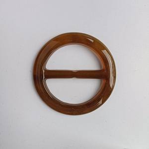 Boucle de ceinture en résine CrystalForm, ange, élégante, polie, légère, ArtWear - Product Image 4